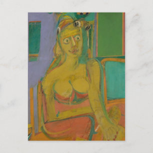 woman William De Koonig Postcard
