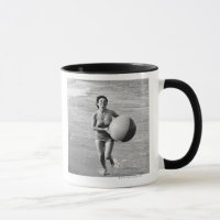 Woman with a Beach Ball