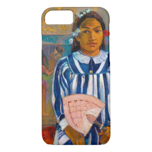 Woman with A Fan, Gauguin iPhone 8/7 Case