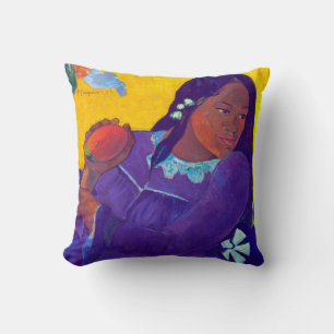 Woman with a Mango, Gauguin Cushion