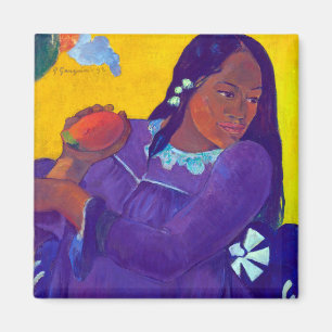 Woman with a Mango, Gauguin Magnet