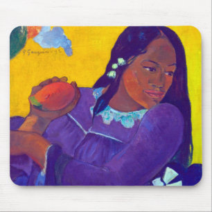 Woman with a Mango, Gauguin Mouse Pad