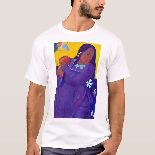 Woman with a Mango, Gauguin T-Shirt (Front)