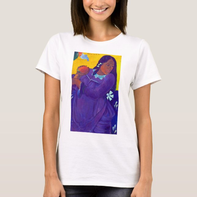 Woman with a Mango, Gauguin T-Shirt (Front)