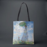"WOMAN WITH A PARASOL" 1890 CLAUDE MONET TOTE BAG<br><div class="desc">"WOMAN WITH A PARASOL" 1890 CLAUDE MONET TOTE BAG</div>