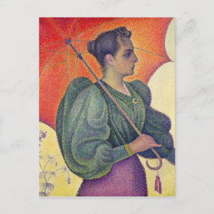 Woman with a Parasol, 1893 Postcard