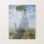 Woman with a Parasol by Claude Monet Jigsaw Puzzle<br><div class="desc">Woman with a Parasol
by Claude Monet</div>