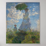 Woman with a Parasol by Monet Poster<br><div class="desc">Monet's Woman with a Parasol</div>