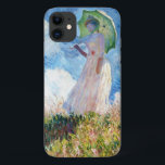 Woman with a Parasol  Claude Monet lady painting iPhone 11 Case<br><div class="desc">Woman with a Parasol Claude Monet lady painting iPhone 11 Case</div>