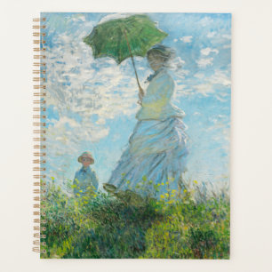 Woman with a Parasol Claude Monet Planner