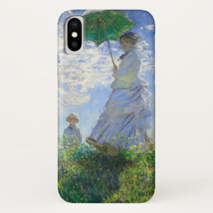 Woman with a Parasol, Madame Monet and Her Son iPhone X Case