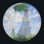 Woman with a Parasol, Madame Monet and Her Son Magnet<br><div class="desc">Woman with a Parasol,  Madame Monet and Her Son by Claude Monet Vintage Fine Art</div>