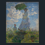 Woman with a Parasol - Madame Monet and Her Son Poster<br><div class="desc">Woman with a Parasol - Madame Monet and Her Son - Claude Monet</div>