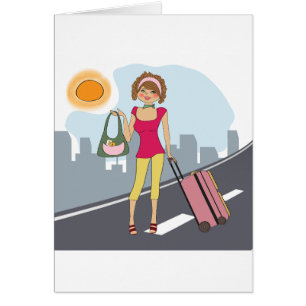 Woman With A Suitcase