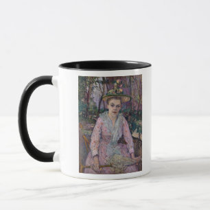 Woman with an Umbrella, 1889 Mug