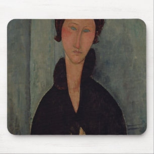 Woman with Blue Eyes, c.1918 Mouse Pad