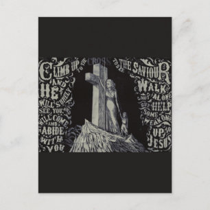 Woman with Child and Cross The Sanctuary of Love Postcard