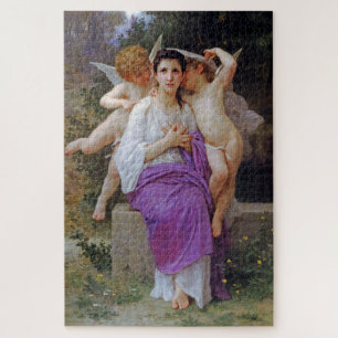 Woman with Cupid, Bouguereau Jigsaw Puzzle