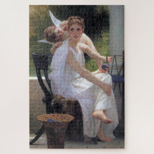 Woman with Cupid, Bouguereau Jigsaw Puzzle