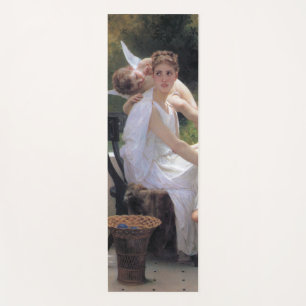 Woman with Cupid, Bouguereau Yoga Mat