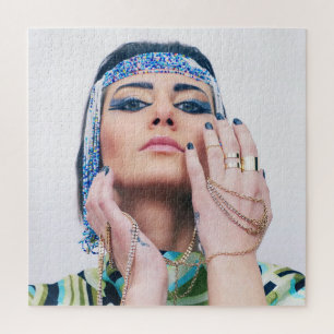 Woman with Egyptian look Jigsaw Puzzle