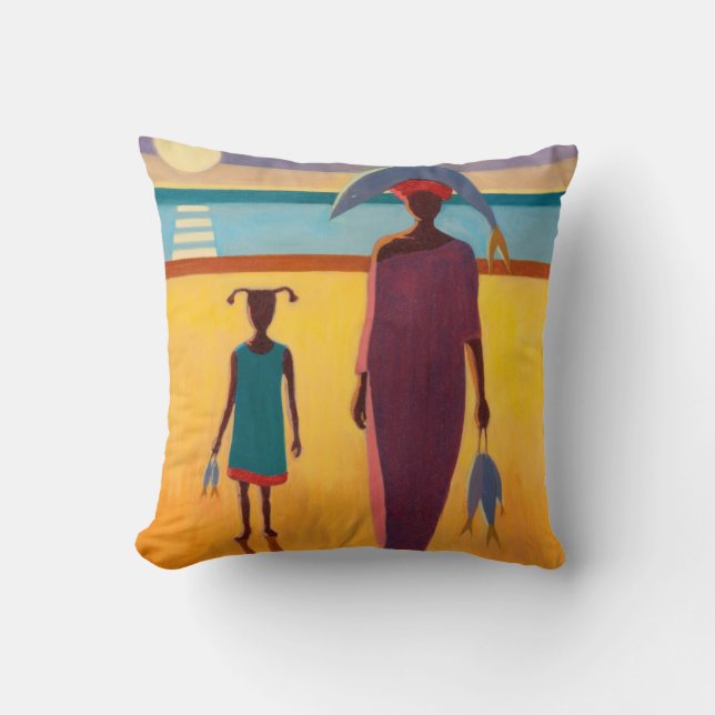 Woman with Fish Cushion (Front)