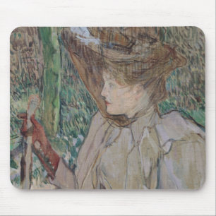 Woman with Gloves, 1891 Mouse Pad