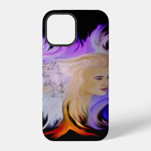 Woman with Horse iPhone 12 Case