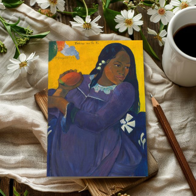 Woman with Mango | Paul Gauguin Card (Creator Uploaded)