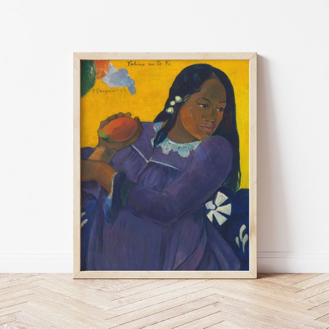 Woman with Mango | Paul Gauguin Poster (Creator Uploaded)