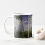 Woman with Parasol by Claude Monet, Vintage Art Coffee Mug<br><div class="desc">The Stroll, Camille Monet and Her Son Jean (Woman with a Parasol) (1875) by Claude Monet is a vintage impressionist fine art family portrait painting. A mother taking a walk with her young child in a field or spring meadow. She is holding a sun umbrella and wearing a beautiful dress...</div>