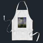 Woman with Parasol by Claude Monet, Vintage Art Standard Apron<br><div class="desc">The Stroll, Camille Monet and Her Son Jean (Woman with a Parasol) (1875) by Claude Monet is a vintage impressionist fine art family portrait painting. A mother taking a walk with her young child in a field or spring meadow. She is holding a sun umbrella and wearing a beautiful dress...</div>