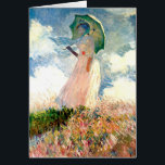 Woman with Parasol Promenade Monet<br><div class="desc">Woman with Parasol Promenade Monet</div>