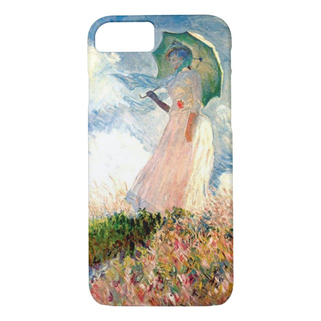 "Woman with Parasol Promenade Monet" Case-Mate iPhone Case (Back)