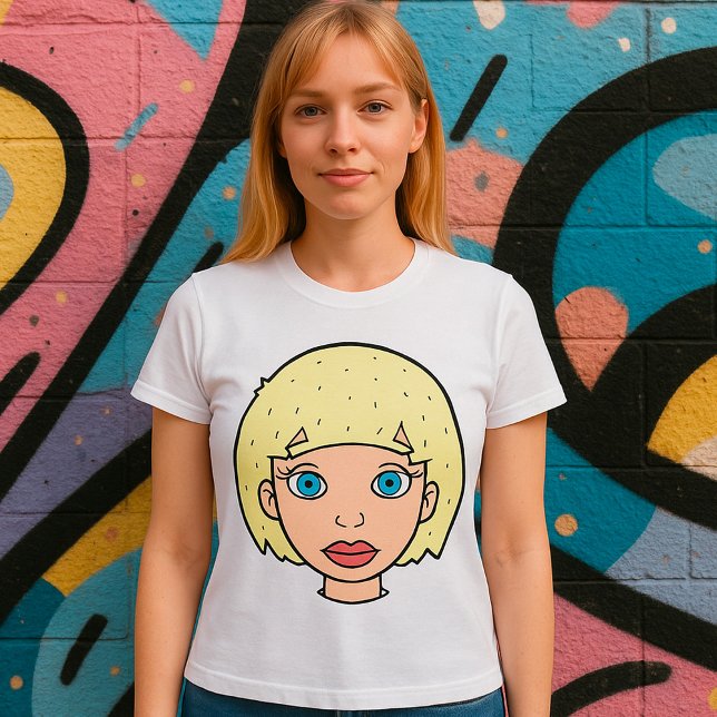 Woman With Yellow Hair T-Shirt (Creator Uploaded)