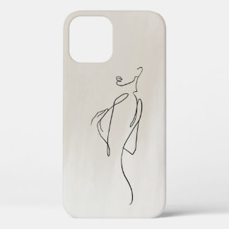 Woman Womens Artisan Artist Art Beach Towel iPhone 12 Case