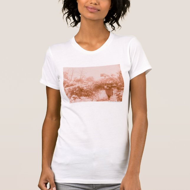 Woman Wood Gatherer T-Shirt (Front)