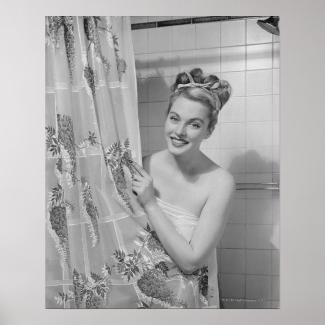 Woman Wrapped Up Poster (Front)