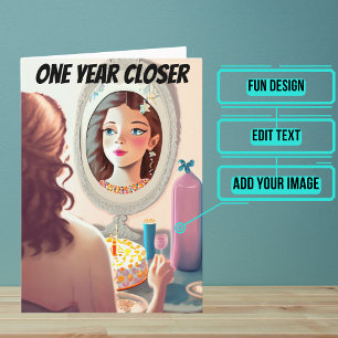 Woman You Are Becoming Funny Daughter Birthday Card