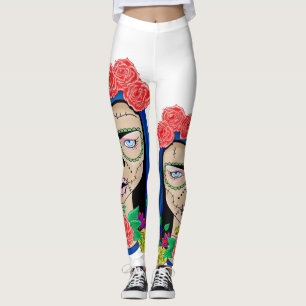 Woman Zombie Halloween  Leggings