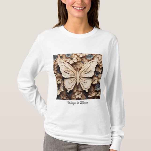 Woman's Basic Long Sleeve T-Shirt  (Front)
