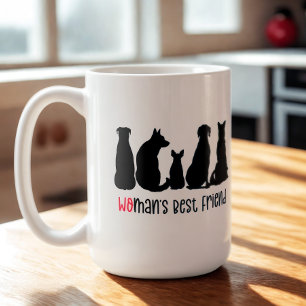 Woman's Best Friend Dog Mug