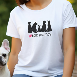 Woman's Best Friend Dog T-Shirt