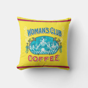 Woman's Club Coffee Cushion