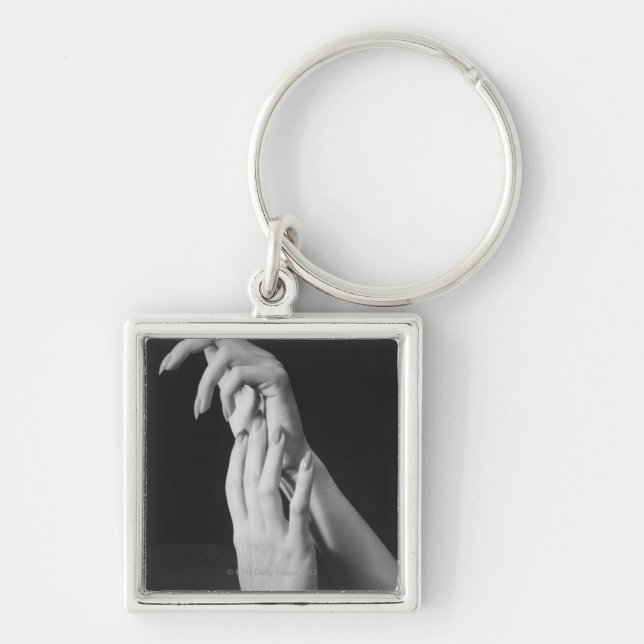 Womans Hands Key Ring (Front)
