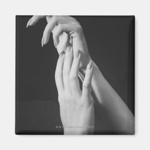 Womans Hands Magnet