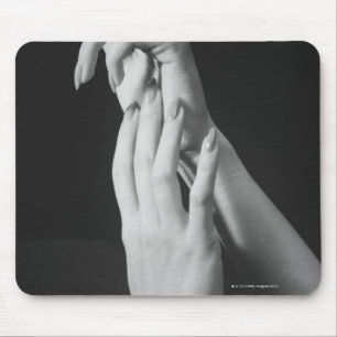 Womans Hands Mouse Pad