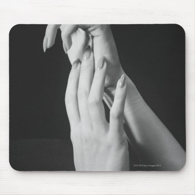 Womans Hands Mouse Pad (Front)