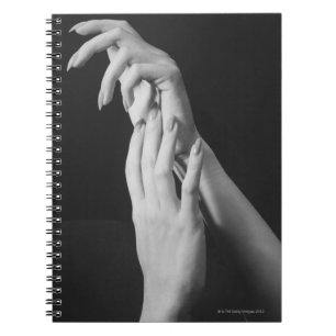 Womans Hands Notebook