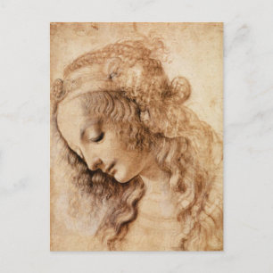 Woman's Head Postcard